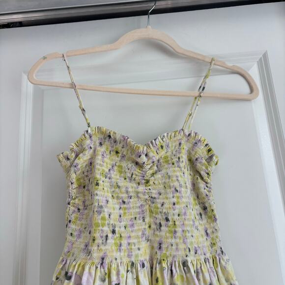 Bundle of (2) Floral Sundresses Sz S Feminine Smocked H&M / Who What Wear - Picture 6 of 13